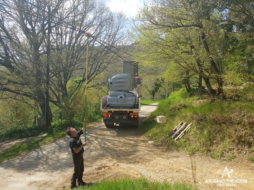 Installation pompe de relevage assainissement à Pézenas